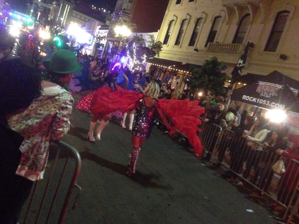 Festival mardi gras San-Diego.