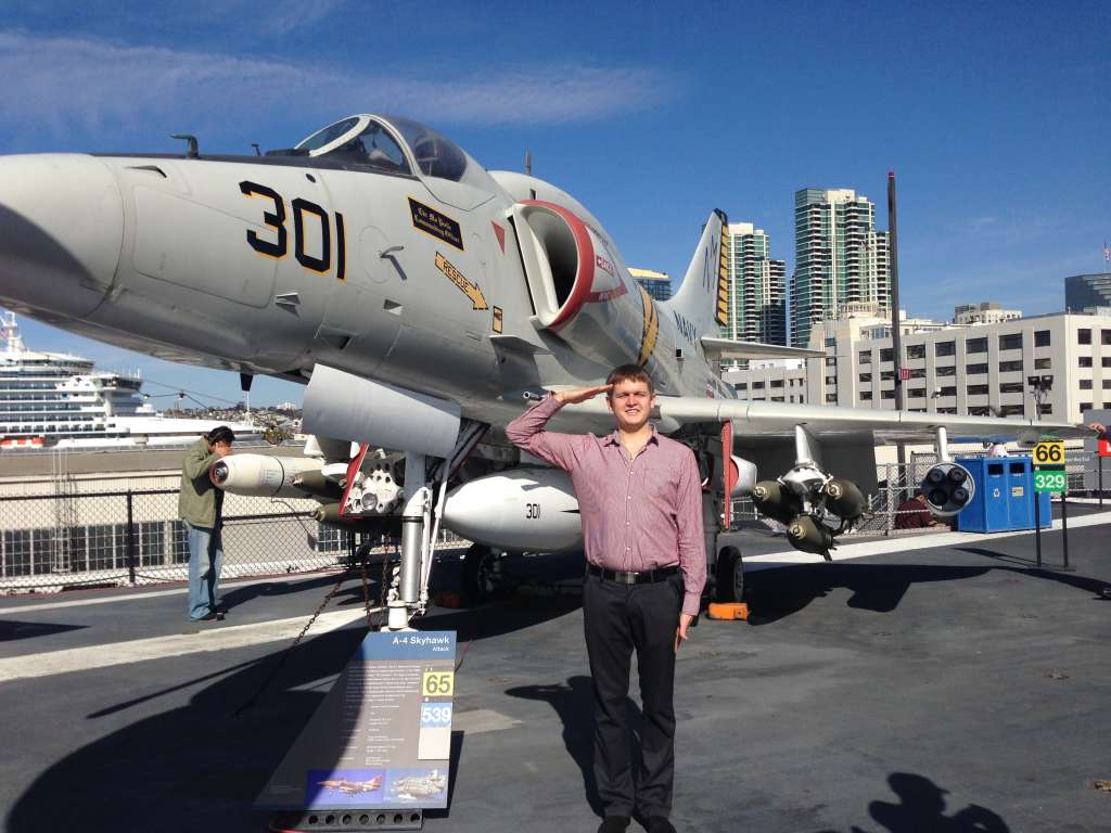 USS Midway. Музей авионосец ВМС США.