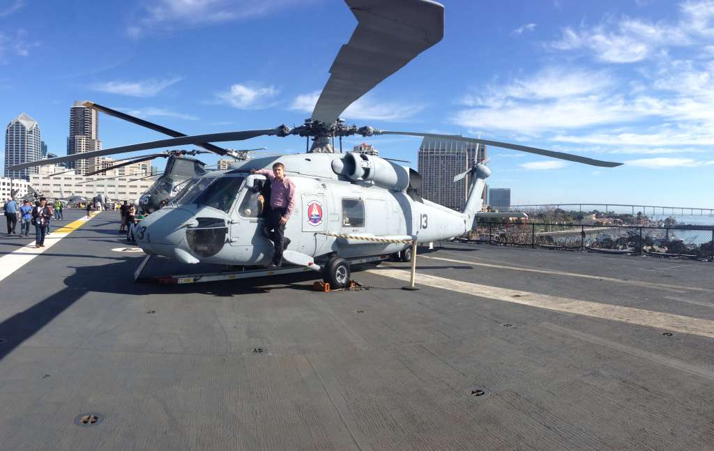 USS Midway. Музей авионосец ВМС США.
