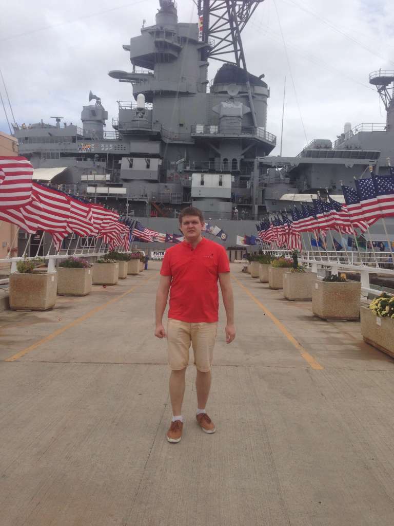 USS Missouri.