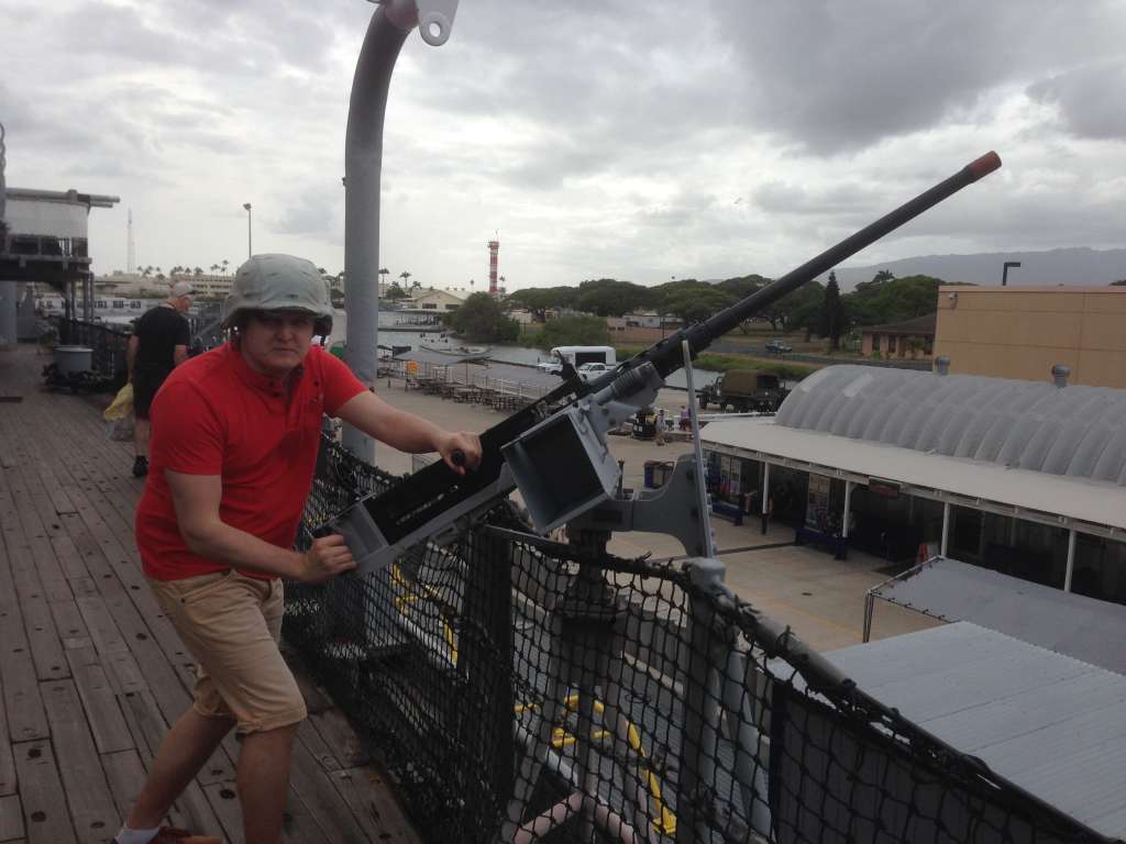 ПВО на USS Missouri.