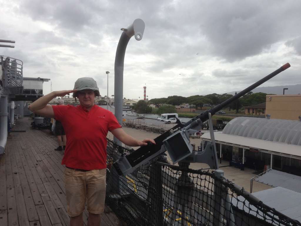 ПВО на USS Missouri.