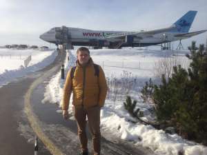 Отель-самолет в Стокгольме.