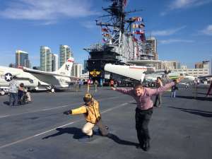 USS Midway. Музей авионосец ВМС США.