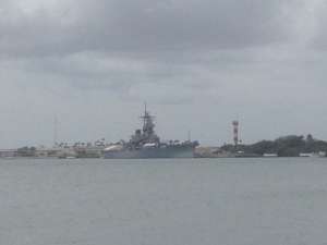 USS Missouri.